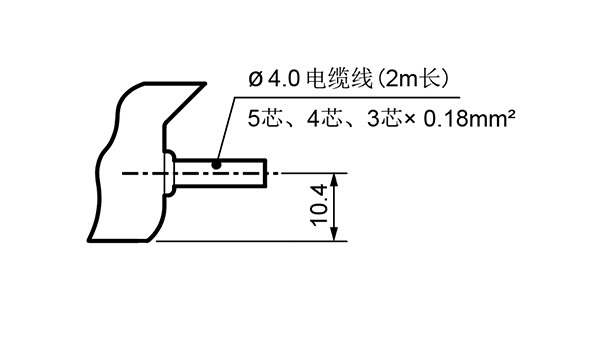 尺寸 獨立型電纜式