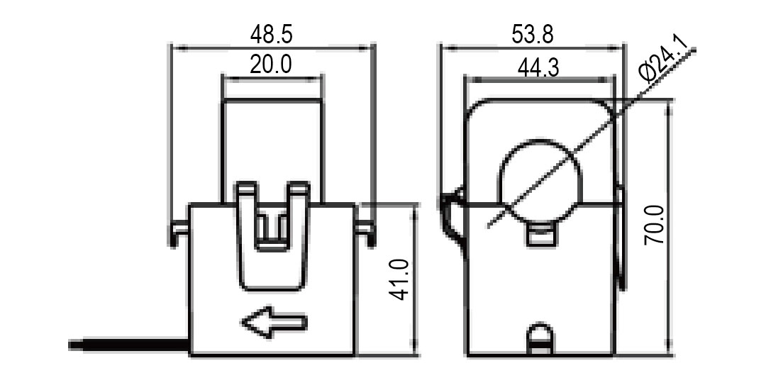 CT規格:「A」CT-CL24-1H1(Ct_rA=100)