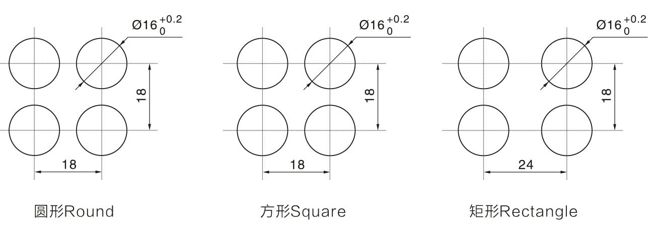 安裝尺寸圖/Installation size