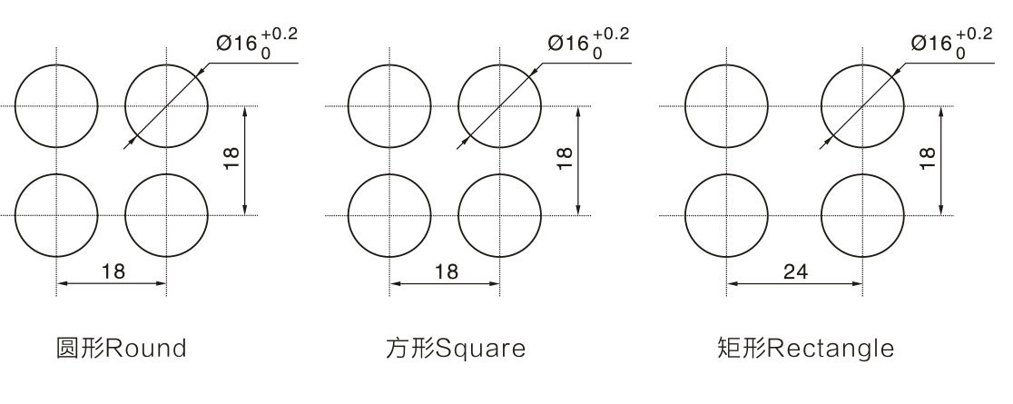 安裝尺寸圖/Installation size