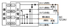 P4 ☐ 0 - 011:2 NPN + Analog 輸出 (4 ~ 20 mA)