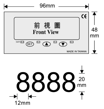 外觀尺寸