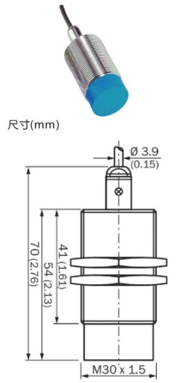 IME30-20NNSZW2S產品尺寸