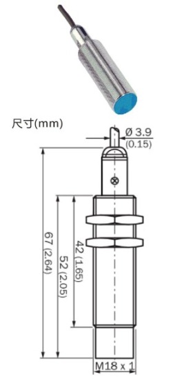 IME18-12NNSZW2S產品尺寸