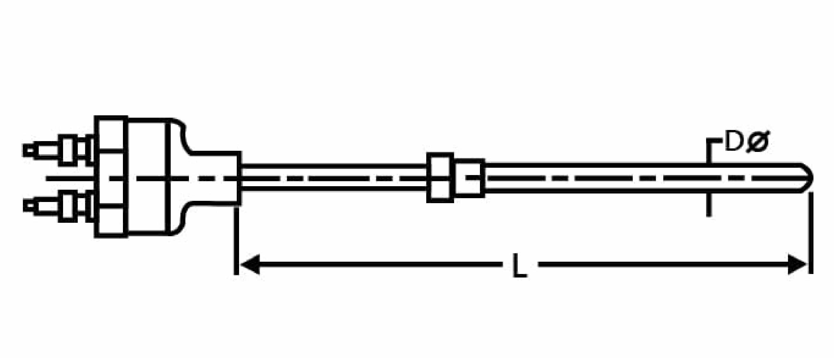 Exposed terminal type 扁頭型