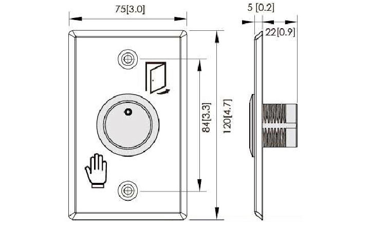 尺寸圖:FBT-211IRB FBT-211IRB-24V