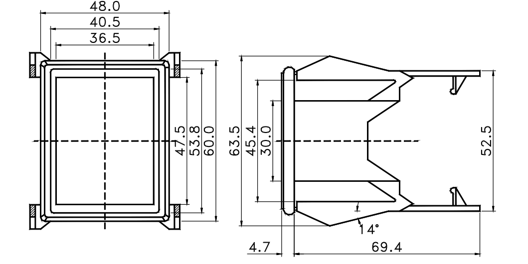Y-40/H3 series尺寸