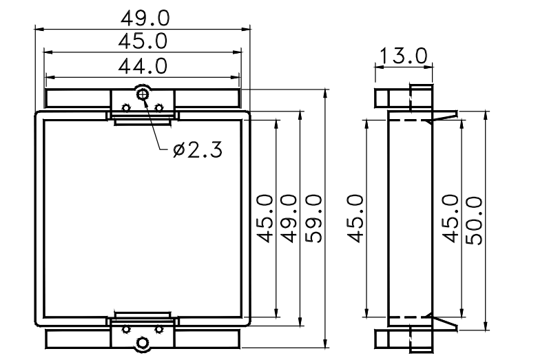 Y-48/H5 series尺寸