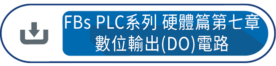 FBs PLC系列 使用手冊1 硬體篇第七章 : 數位輸出(DO)電路