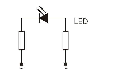 燈珠電路圖/Contacts Circuit