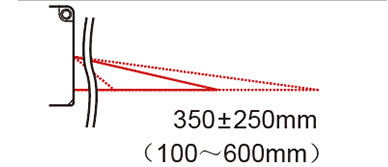 CD2H檢測範圍350±250mm