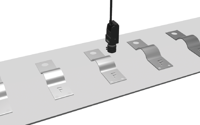 檢查汽車零件上的標記