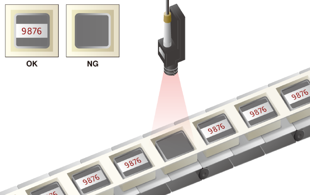 檢查晶片上的列印狀況